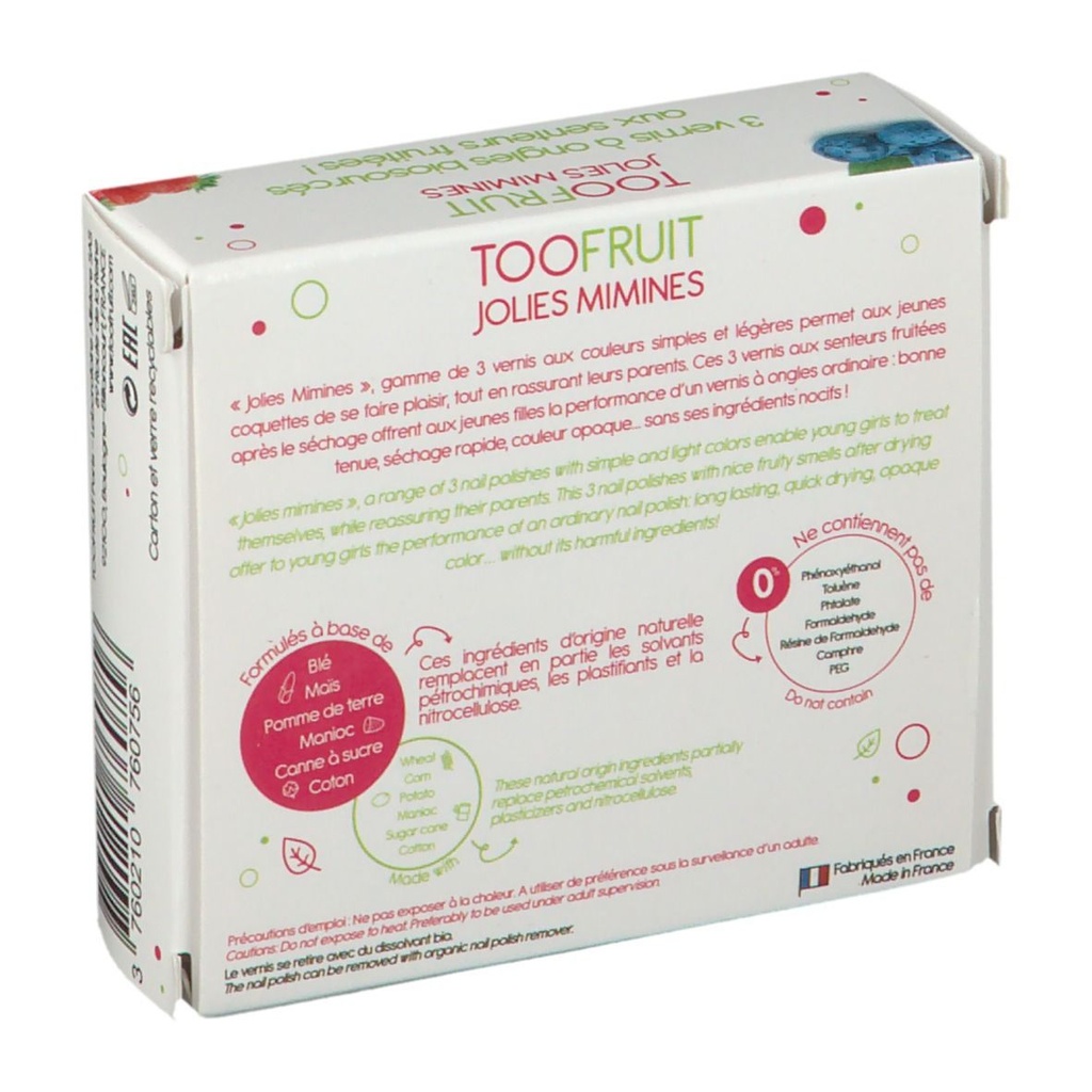 TOO-Coffret 3*VAO Jolies Mimines 10ml