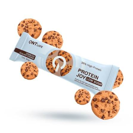QNT - Protein Joy bar 12x60g Crunchy Chocolate Cookie