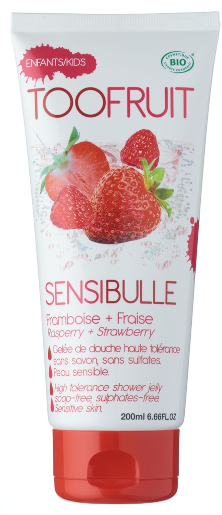 TOO-Sensibulle Gelée De Douche Fraise Framboise 200ml