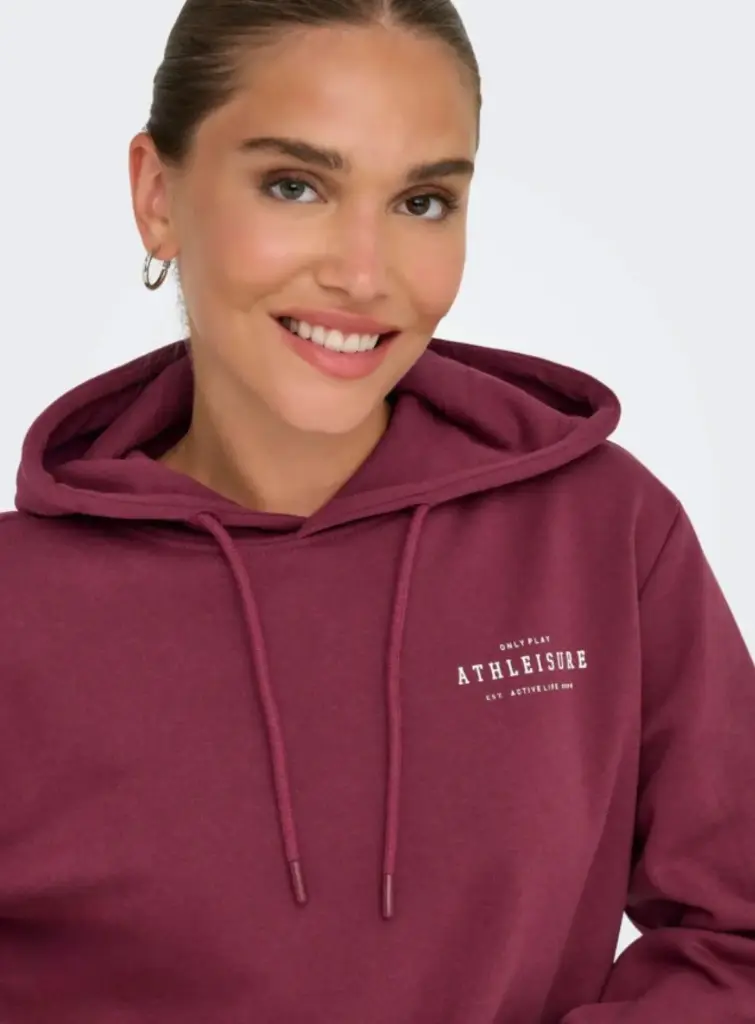 ONL - Pull à capuche ONPPICA LIFE rhododendron