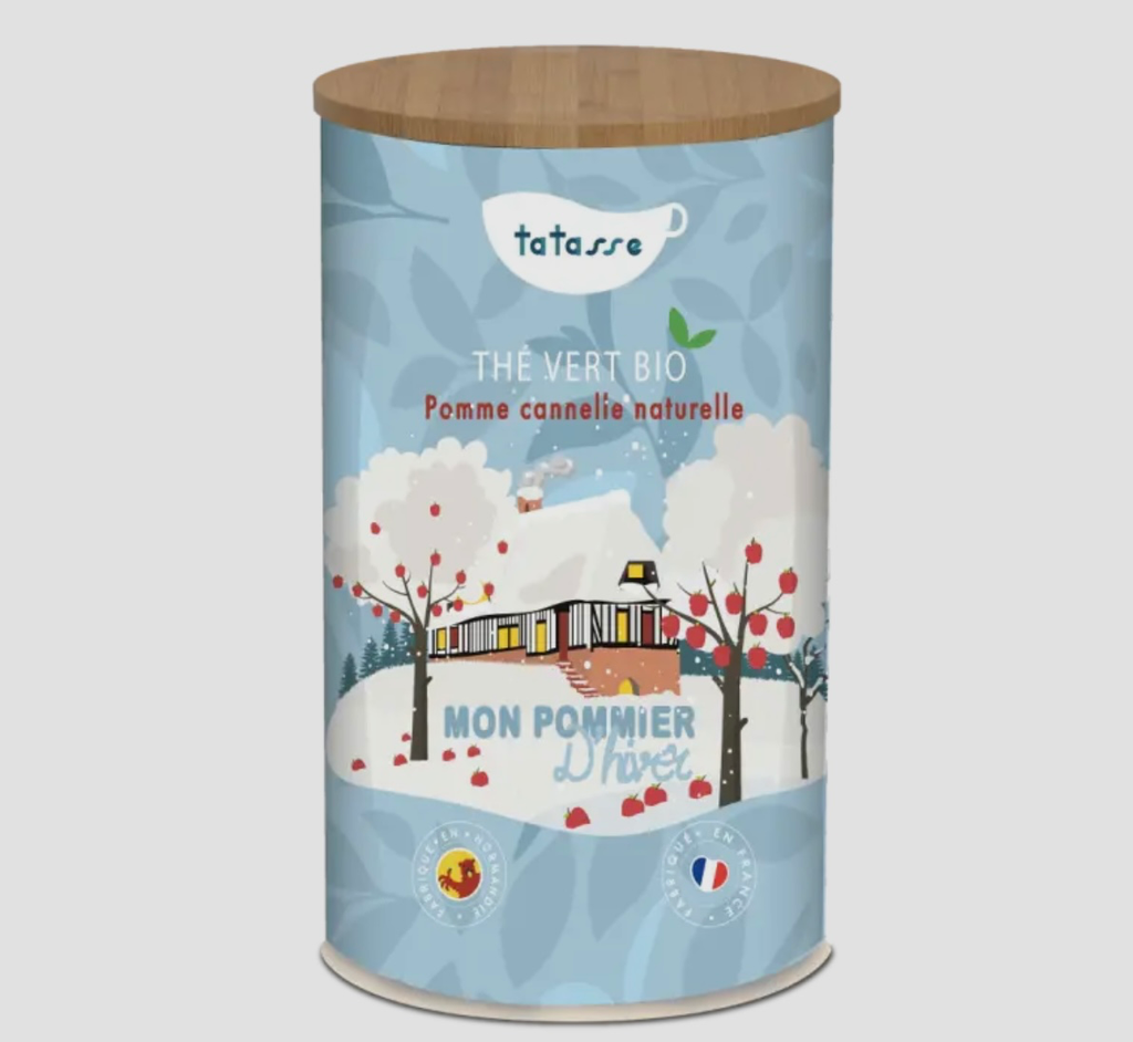 FAI Thé vert bio Pomme cannelle naturelle