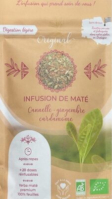 Maté Cannelle gingembre cardamone